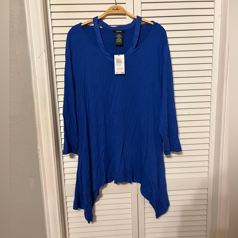 Premise Women's Royal Blue Blouse